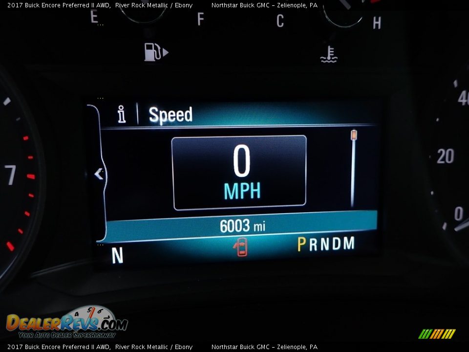 2017 Buick Encore Preferred II AWD River Rock Metallic / Ebony Photo #30