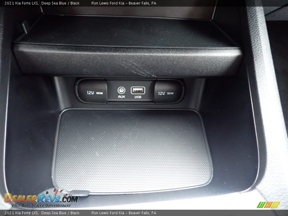 2021 Kia Forte LXS Deep Sea Blue / Black Photo #19