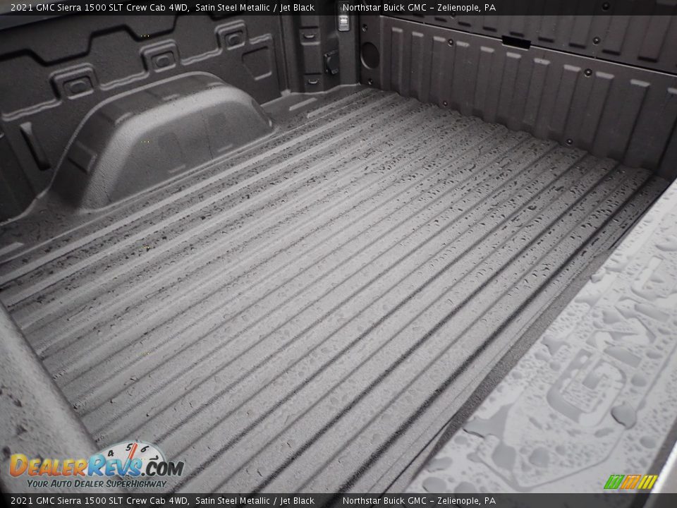 2021 GMC Sierra 1500 SLT Crew Cab 4WD Satin Steel Metallic / Jet Black Photo #9