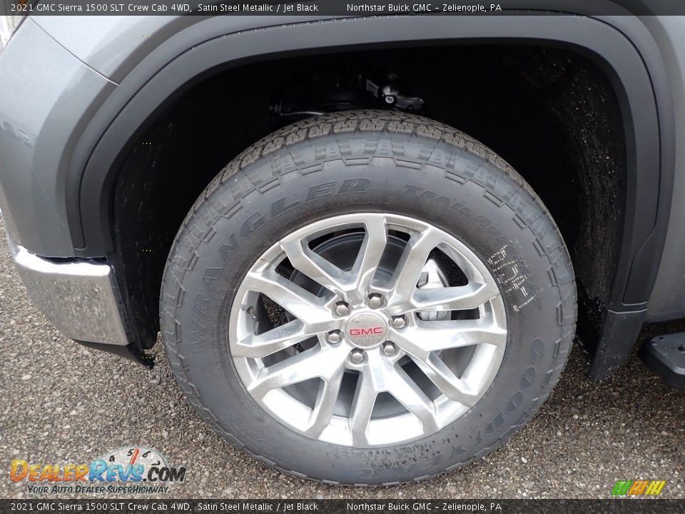2021 GMC Sierra 1500 SLT Crew Cab 4WD Wheel Photo #10