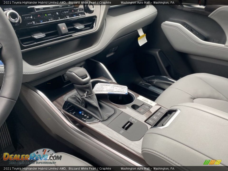 2021 Toyota Highlander Hybrid Limited AWD Shifter Photo #5