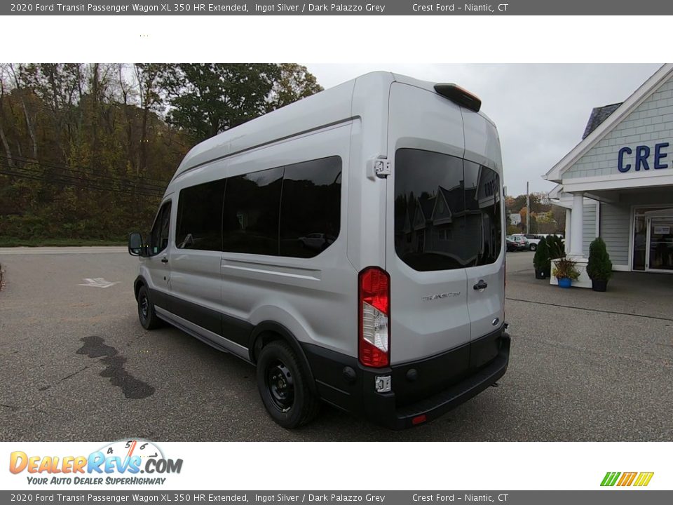 2020 Ford Transit Passenger Wagon XL 350 HR Extended Ingot Silver / Dark Palazzo Grey Photo #5