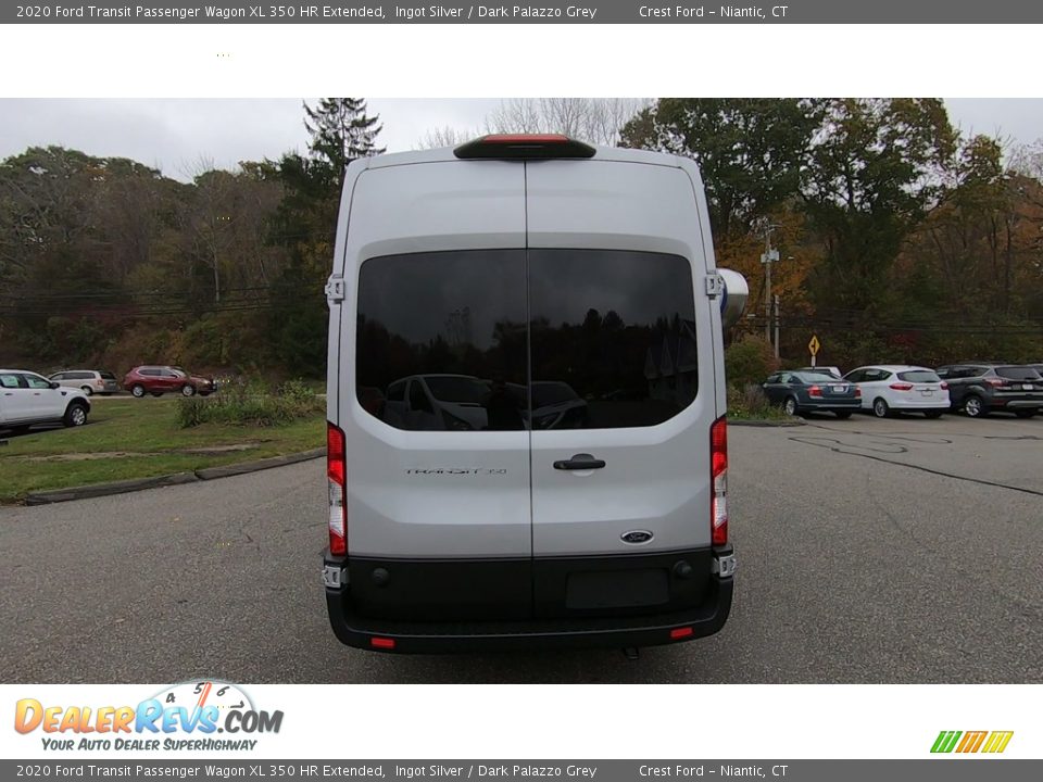 2020 Ford Transit Passenger Wagon XL 350 HR Extended Ingot Silver / Dark Palazzo Grey Photo #6