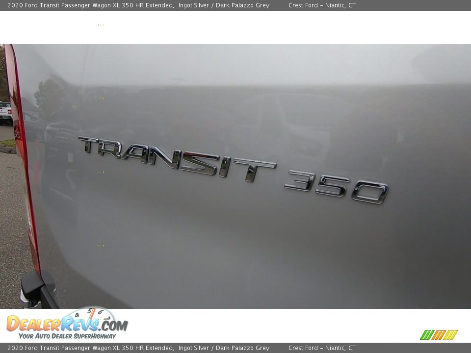 2020 Ford Transit Passenger Wagon XL 350 HR Extended Ingot Silver / Dark Palazzo Grey Photo #9