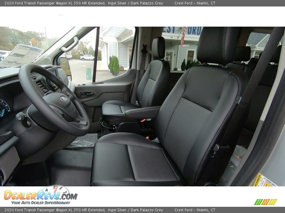 Dark Palazzo Grey Interior - 2020 Ford Transit Passenger Wagon XL 350 HR Extended Photo #11