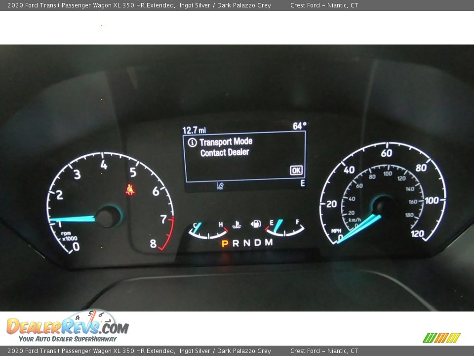 2020 Ford Transit Passenger Wagon XL 350 HR Extended Gauges Photo #13