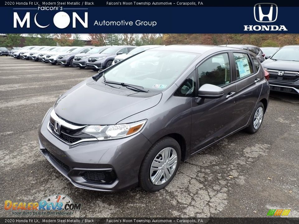 2020 Honda Fit LX Modern Steel Metallic / Black Photo #1