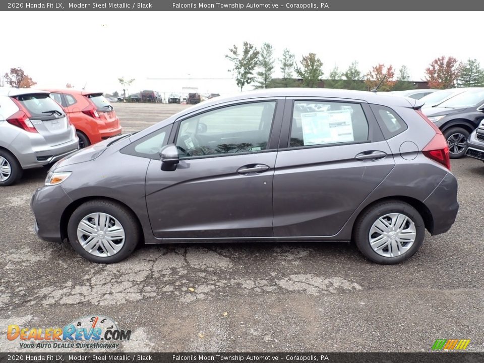 2020 Honda Fit LX Modern Steel Metallic / Black Photo #3