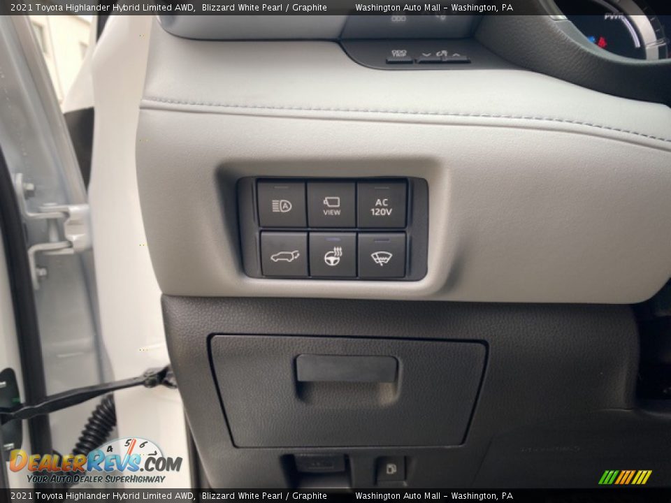 Controls of 2021 Toyota Highlander Hybrid Limited AWD Photo #20