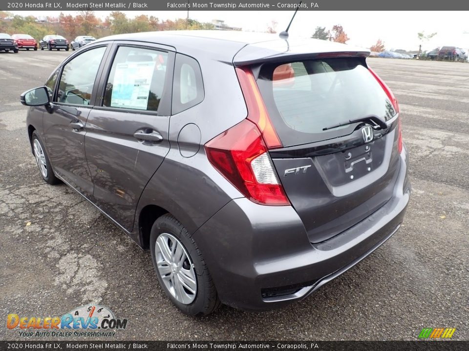 2020 Honda Fit LX Modern Steel Metallic / Black Photo #4