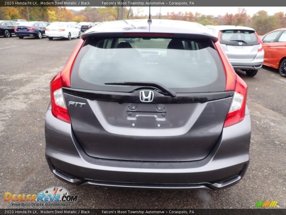 2020 Honda Fit LX Modern Steel Metallic / Black Photo #5