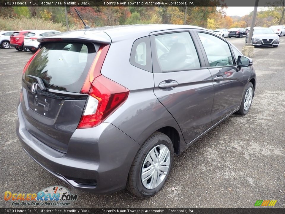 2020 Honda Fit LX Modern Steel Metallic / Black Photo #6