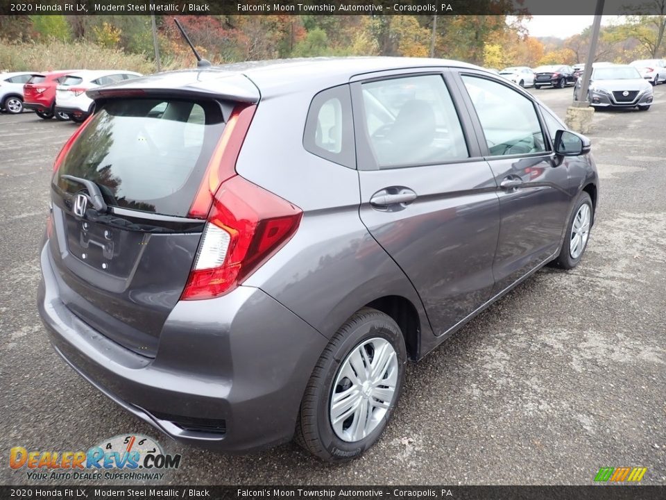 2020 Honda Fit LX Modern Steel Metallic / Black Photo #6