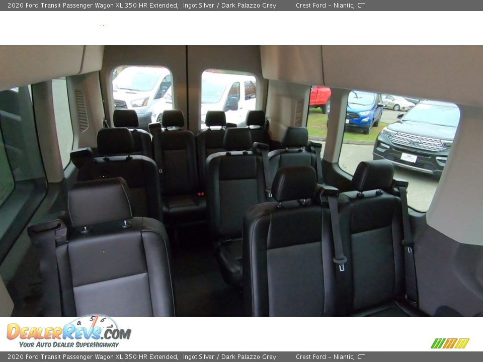 2020 Ford Transit Passenger Wagon XL 350 HR Extended Ingot Silver / Dark Palazzo Grey Photo #19