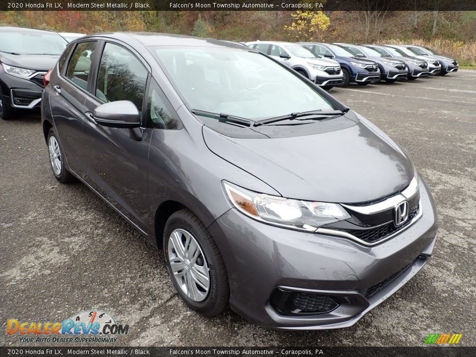 2020 Honda Fit LX Modern Steel Metallic / Black Photo #7