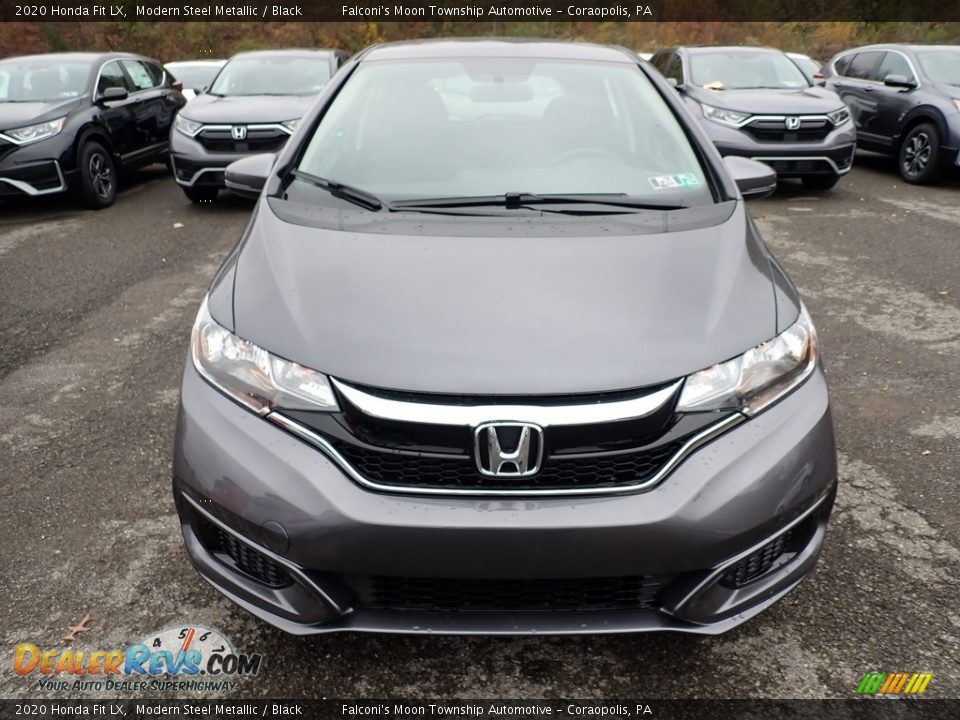 2020 Honda Fit LX Modern Steel Metallic / Black Photo #8