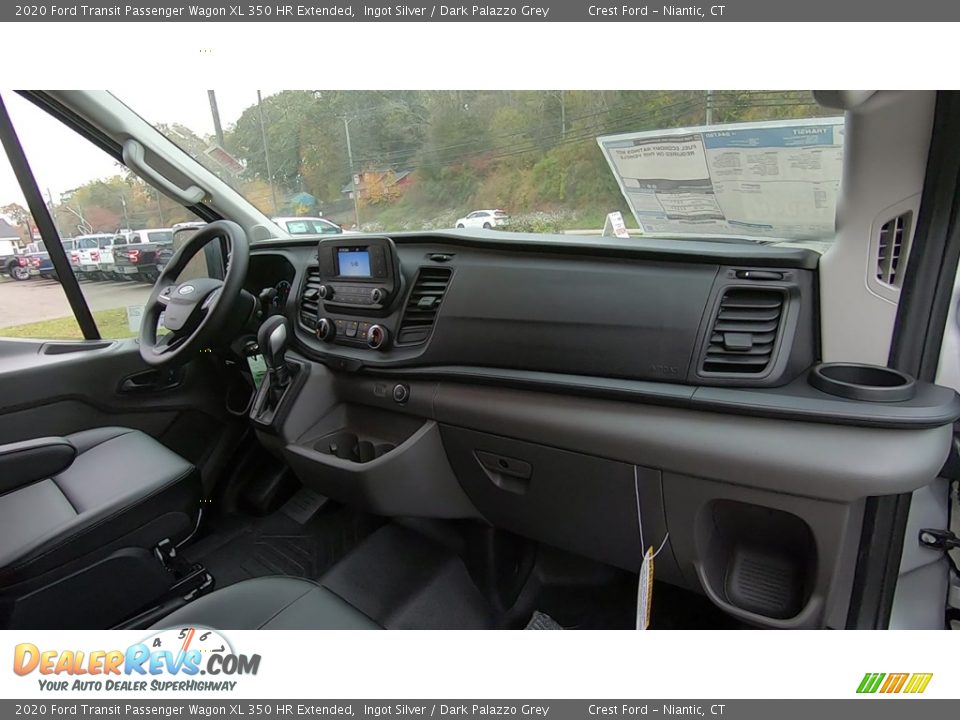 Dashboard of 2020 Ford Transit Passenger Wagon XL 350 HR Extended Photo #22