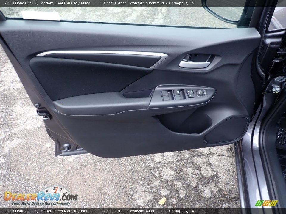 2020 Honda Fit LX Modern Steel Metallic / Black Photo #12