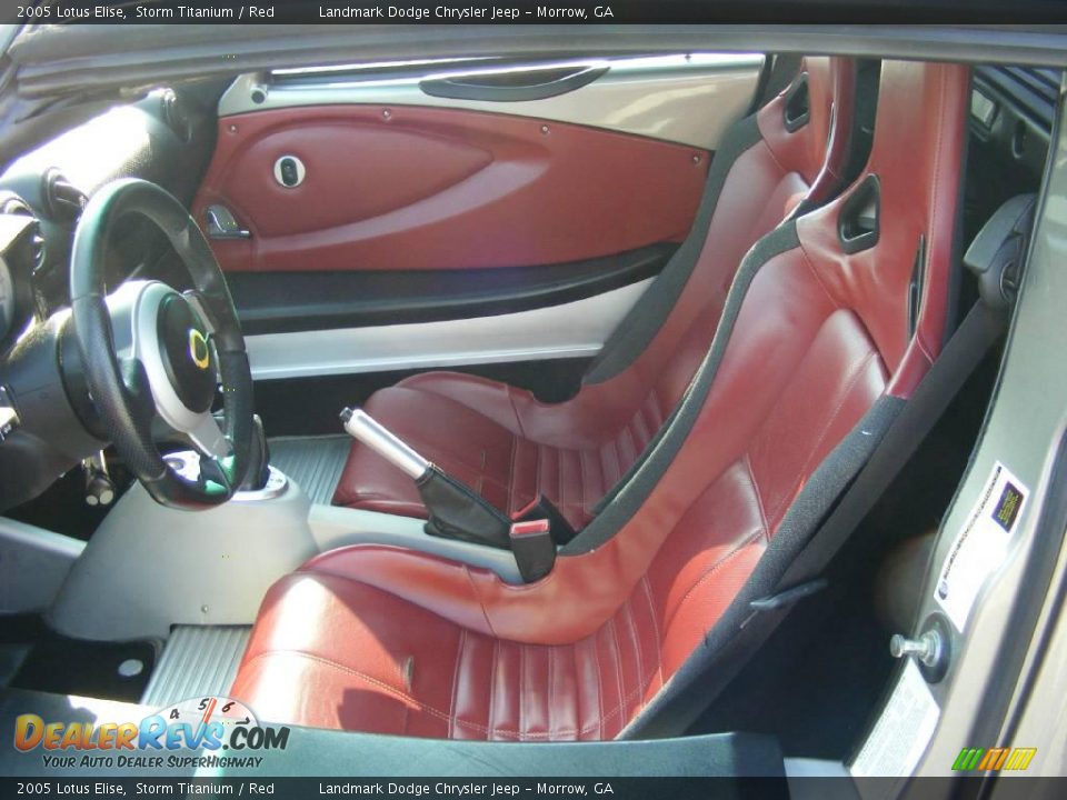 Red Interior - 2005 Lotus Elise  Photo #10