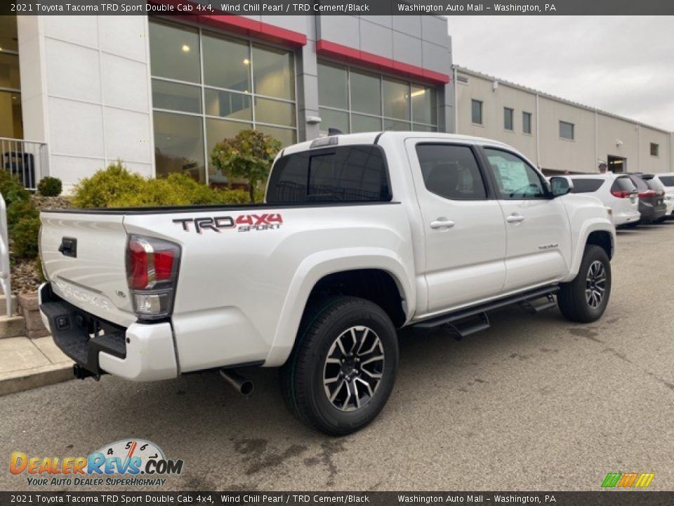 Wind Chill Pearl 2021 Toyota Tacoma TRD Sport Double Cab 4x4 Photo #11