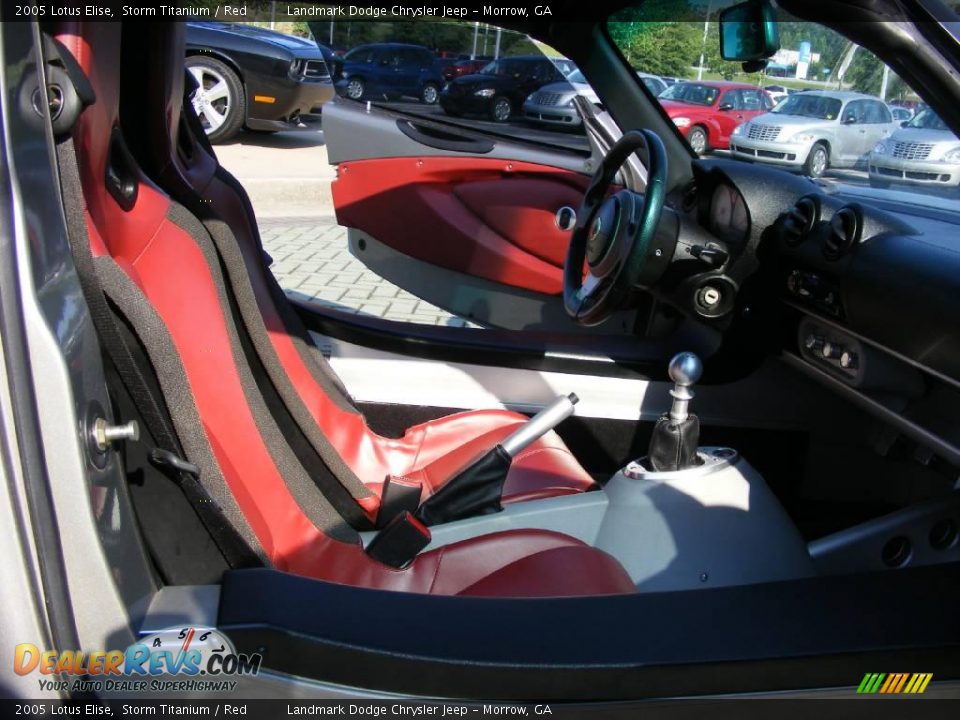 Red Interior - 2005 Lotus Elise  Photo #13