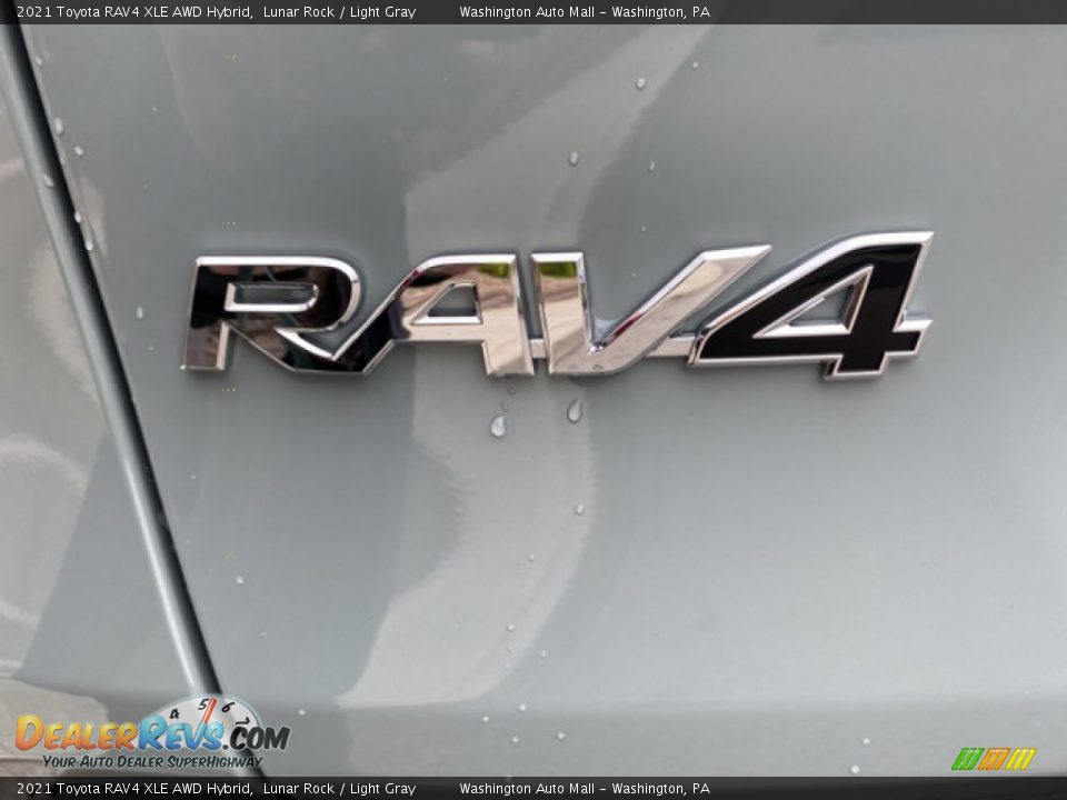 2021 Toyota RAV4 XLE AWD Hybrid Lunar Rock / Light Gray Photo #12