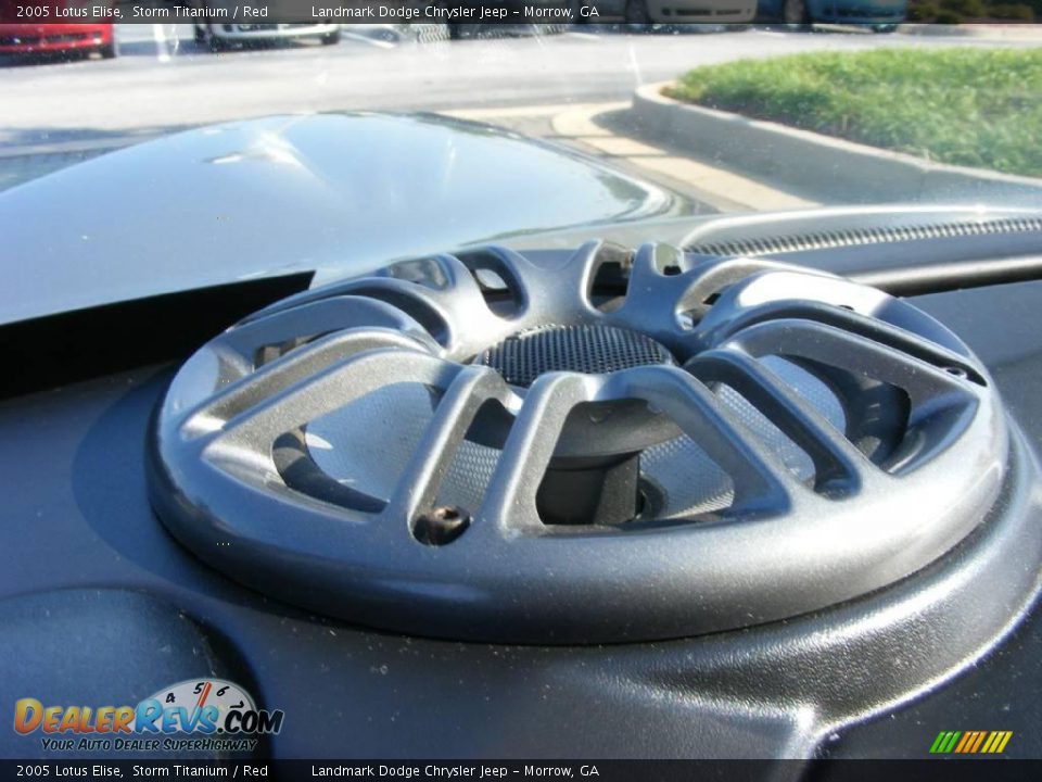2005 Lotus Elise Storm Titanium / Red Photo #19