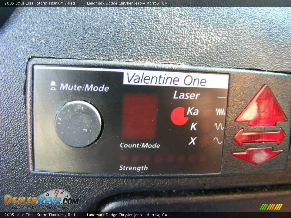 2005 Lotus Elise Storm Titanium / Red Photo #20