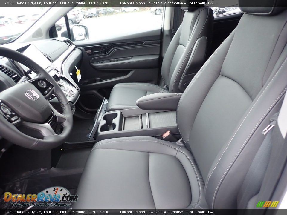 Front Seat of 2021 Honda Odyssey Touring Photo #8