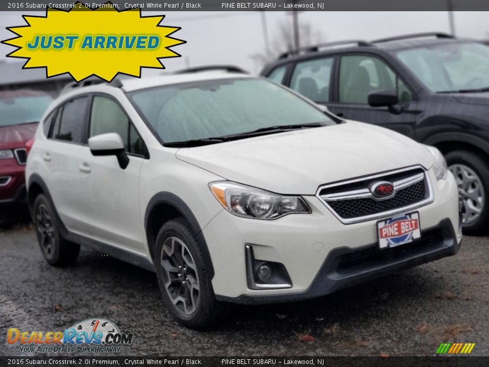 2016 Subaru Crosstrek 2.0i Premium Crystal White Pearl / Black Photo #1