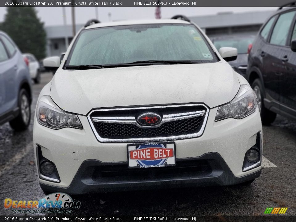 2016 Subaru Crosstrek 2.0i Premium Crystal White Pearl / Black Photo #2