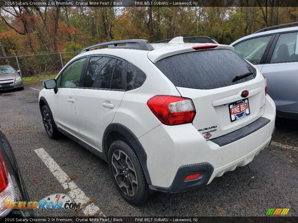 2016 Subaru Crosstrek 2.0i Premium Crystal White Pearl / Black Photo #4