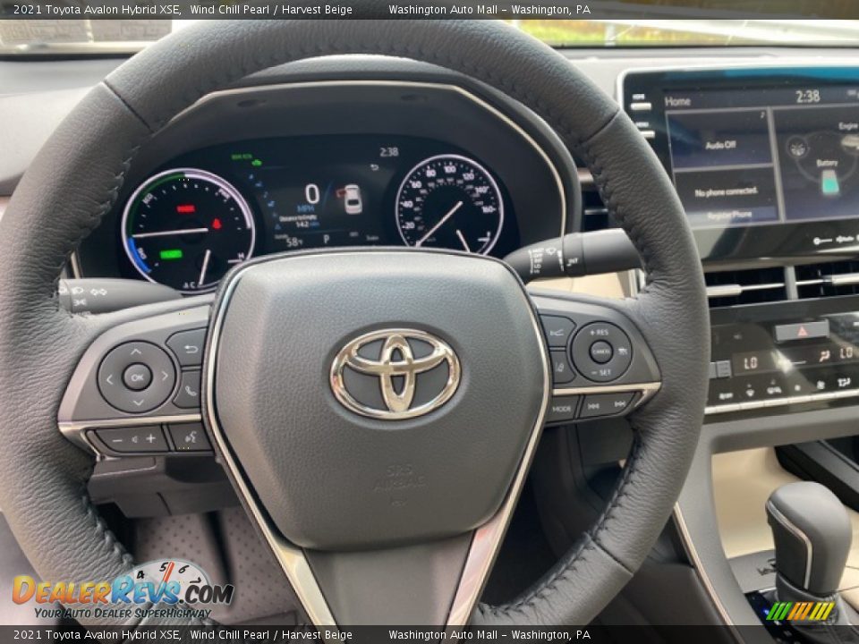 2021 Toyota Avalon Hybrid XSE Steering Wheel Photo #6