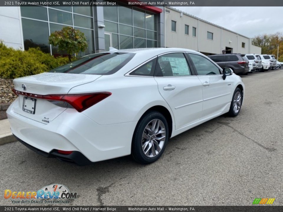 2021 Toyota Avalon Hybrid XSE Wind Chill Pearl / Harvest Beige Photo #13