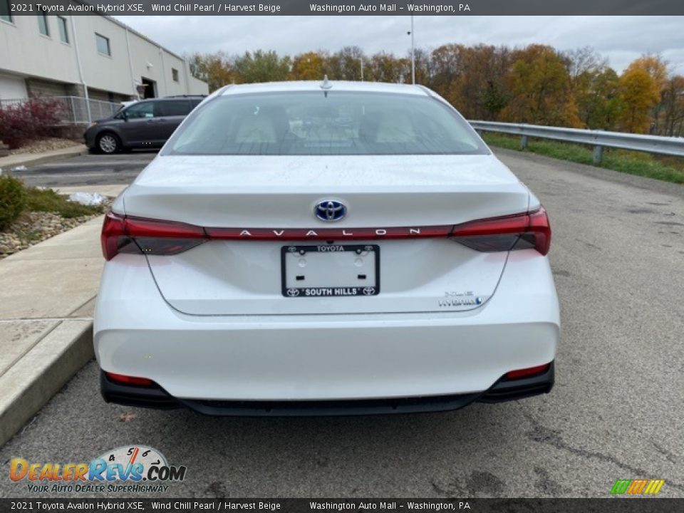 2021 Toyota Avalon Hybrid XSE Wind Chill Pearl / Harvest Beige Photo #14