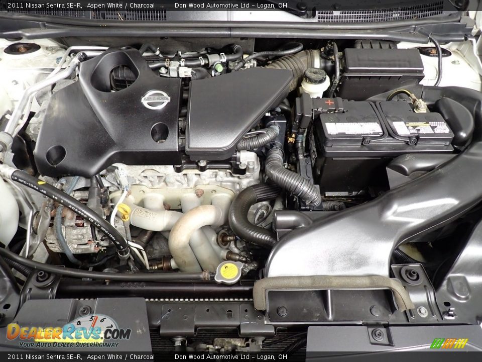 2011 Nissan Sentra SE-R 2.5 Liter DOHC 16-Valve CVTCS 4 Cylinder Engine Photo #8