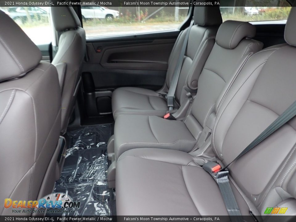 Rear Seat of 2021 Honda Odyssey EX-L Photo #9