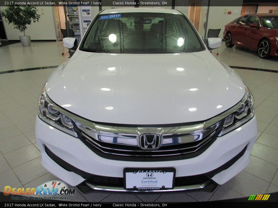 2017 Honda Accord LX Sedan White Orchid Pearl / Ivory Photo #2