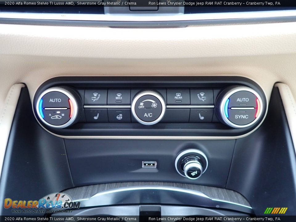 Controls of 2020 Alfa Romeo Stelvio TI Lusso AWD Photo #18