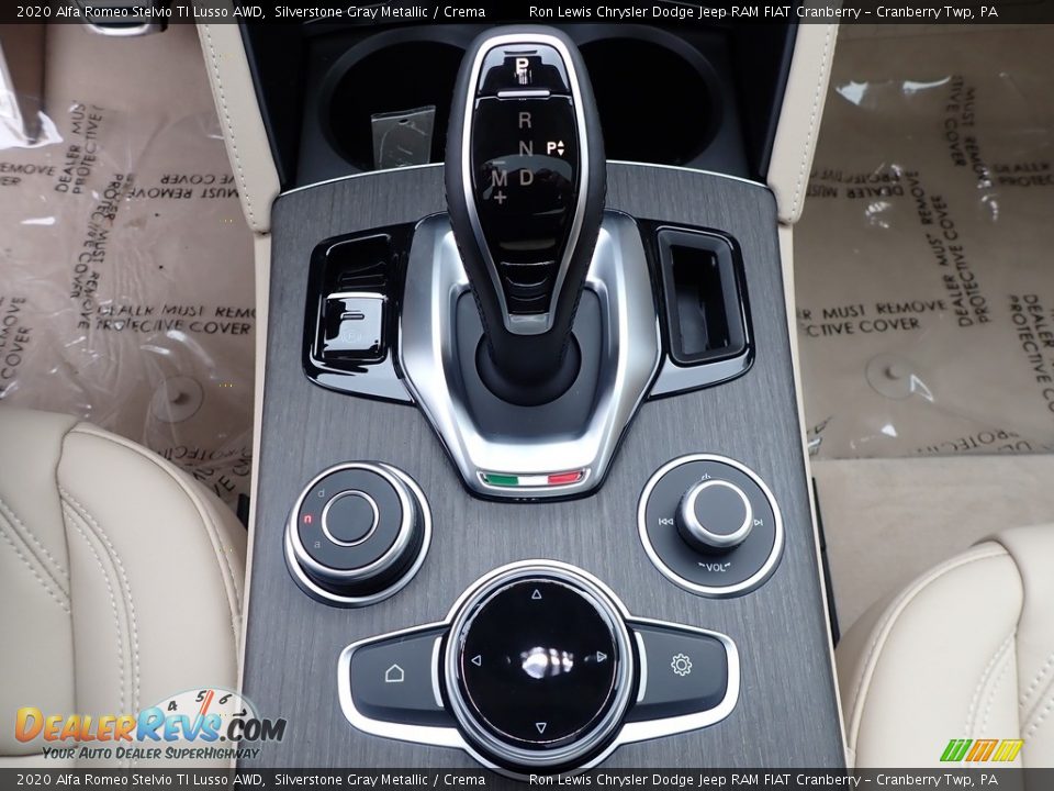 2020 Alfa Romeo Stelvio TI Lusso AWD Shifter Photo #19