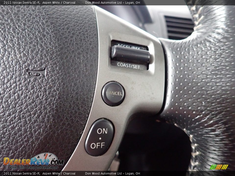 2011 Nissan Sentra SE-R Steering Wheel Photo #36