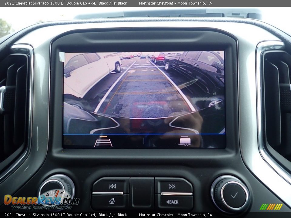 2021 Chevrolet Silverado 1500 LT Double Cab 4x4 Black / Jet Black Photo #19