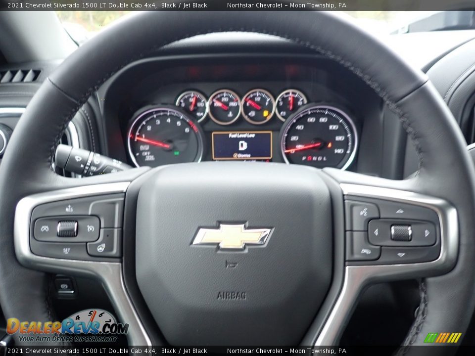 2021 Chevrolet Silverado 1500 LT Double Cab 4x4 Steering Wheel Photo #20