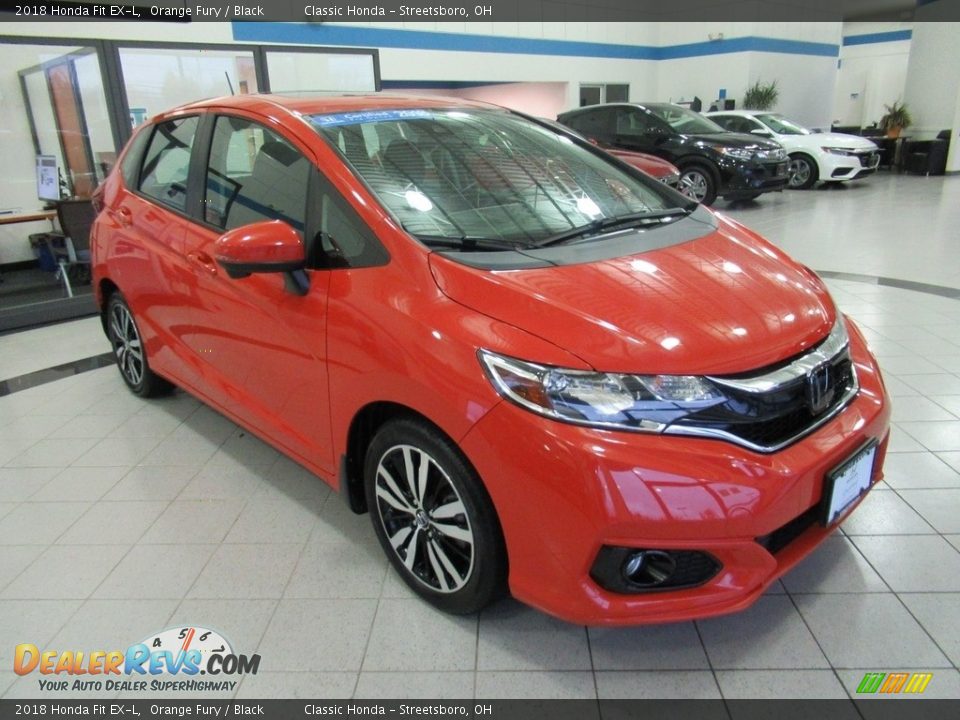 Front 3/4 View of 2018 Honda Fit EX-L Photo #3
