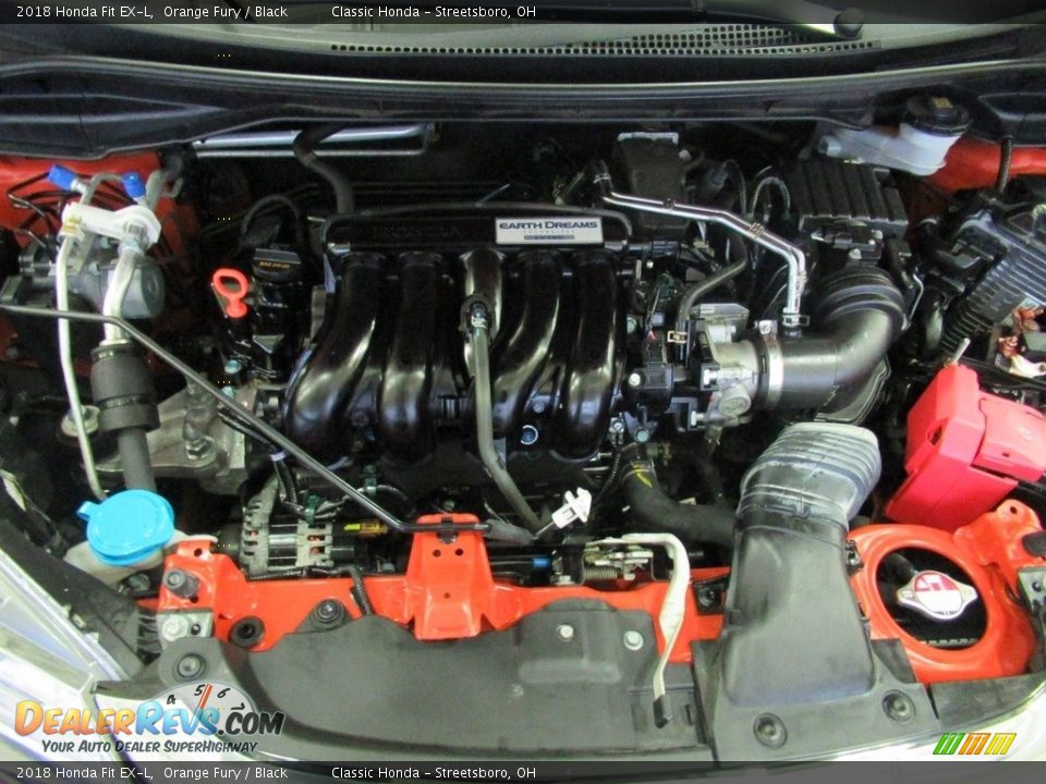 2018 Honda Fit EX-L 1.5 Liter DOHC 16-Valve i-VTEC 4 Cylinder Engine Photo #13