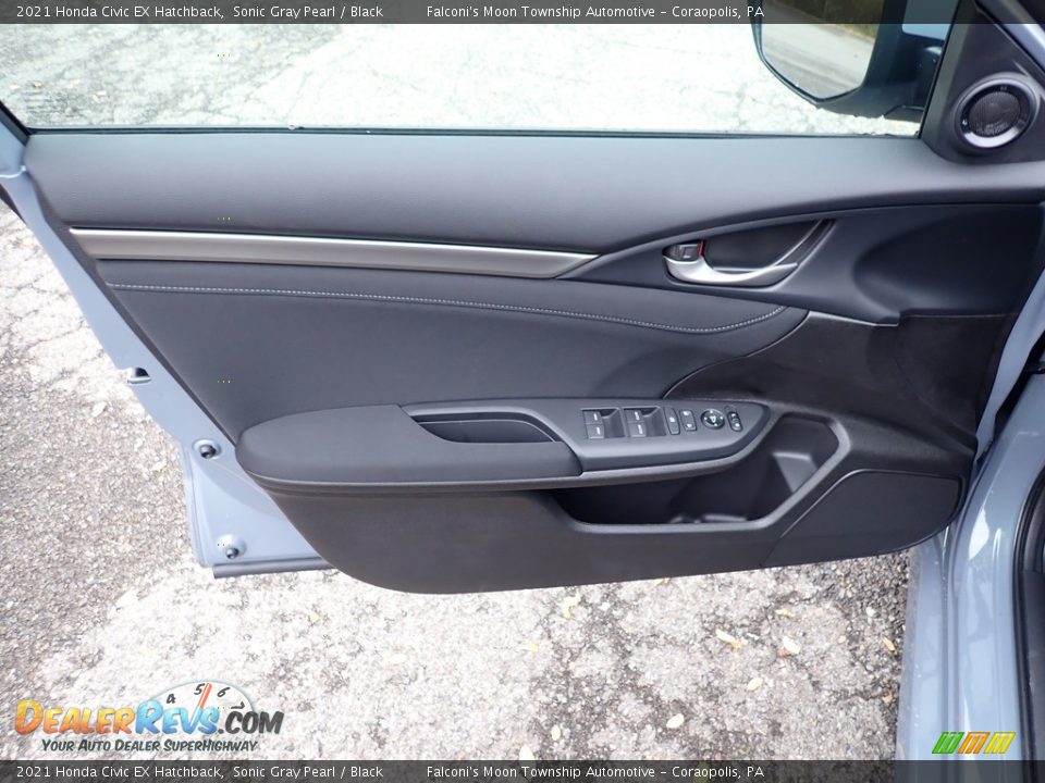 Door Panel of 2021 Honda Civic EX Hatchback Photo #11
