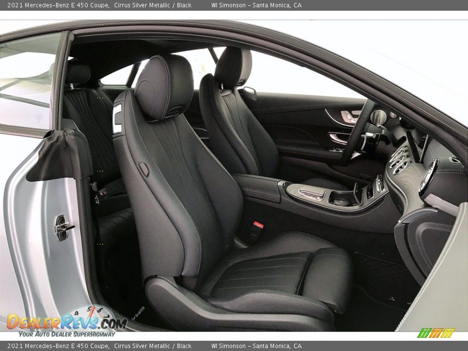 Black Interior - 2021 Mercedes-Benz E 450 Coupe Photo #5