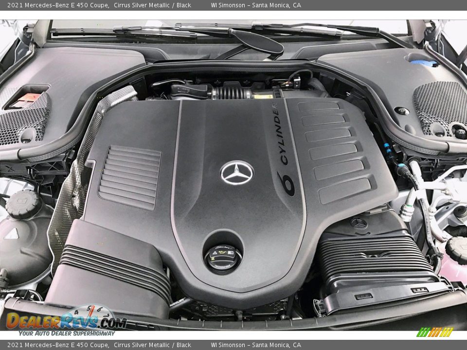 2021 Mercedes-Benz E 450 Coupe 3.0 Liter Turbocharged DOHC 24-Valve VVT Inline 6 Cylinder w/EQ Boost Engine Photo #8