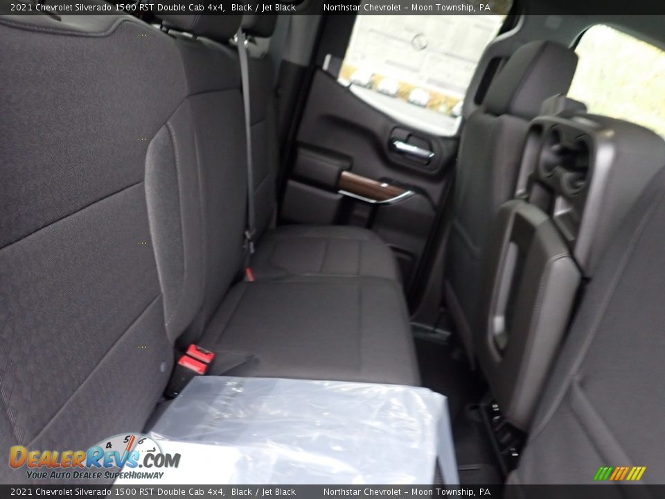 Rear Seat of 2021 Chevrolet Silverado 1500 RST Double Cab 4x4 Photo #12