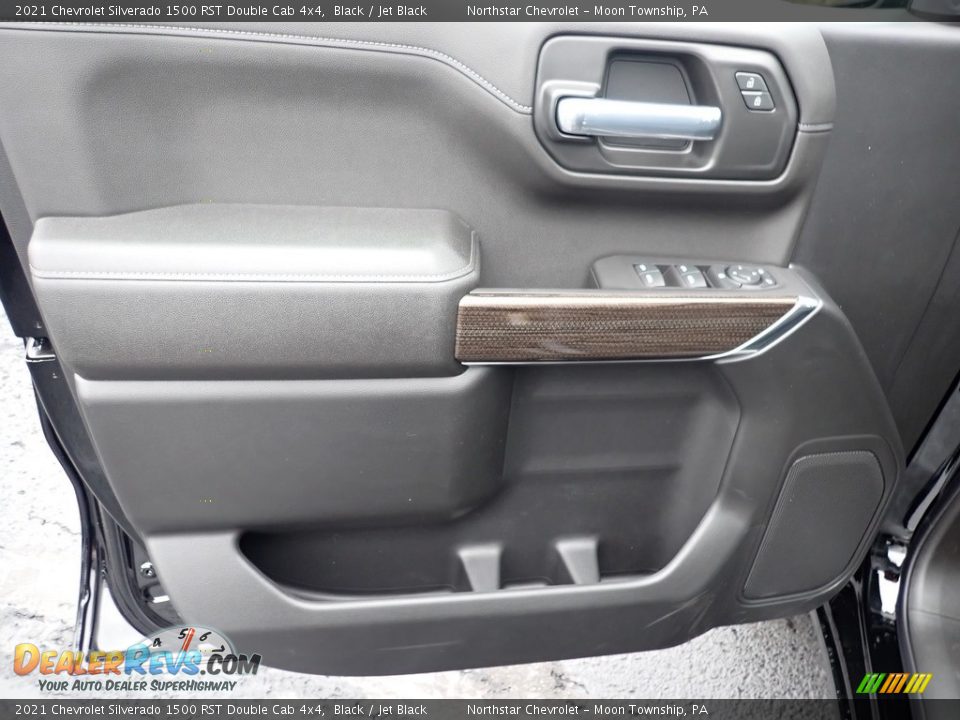 Door Panel of 2021 Chevrolet Silverado 1500 RST Double Cab 4x4 Photo #15